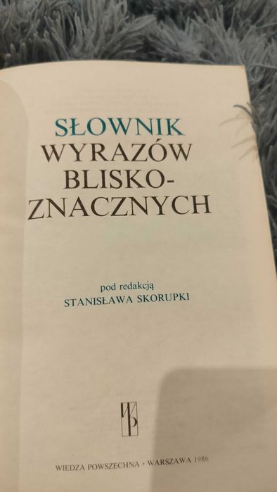 Słownik wyrazów blisko - znacznych