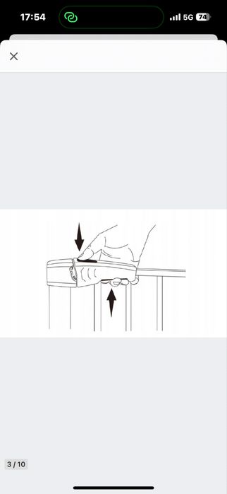 BRAMKA Rozporowa zabezpieczajaca Tulano Ochronna NA SCHODY