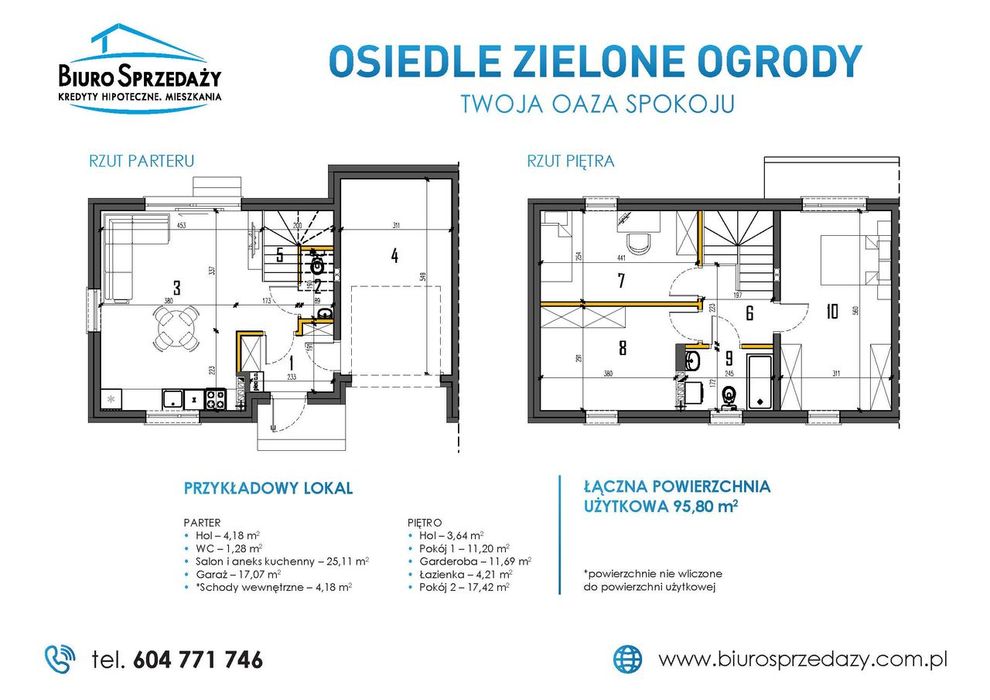 Połówka Bliźniaka Z Garażem I Dużą Działką