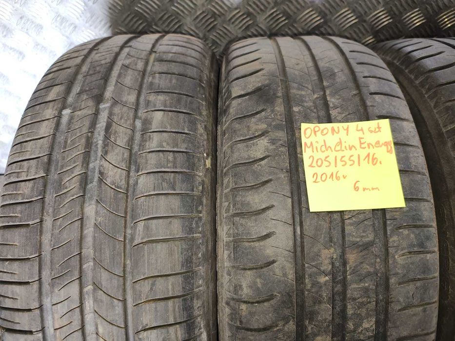 opony 4szt 205/55/16 6mm 2016r
