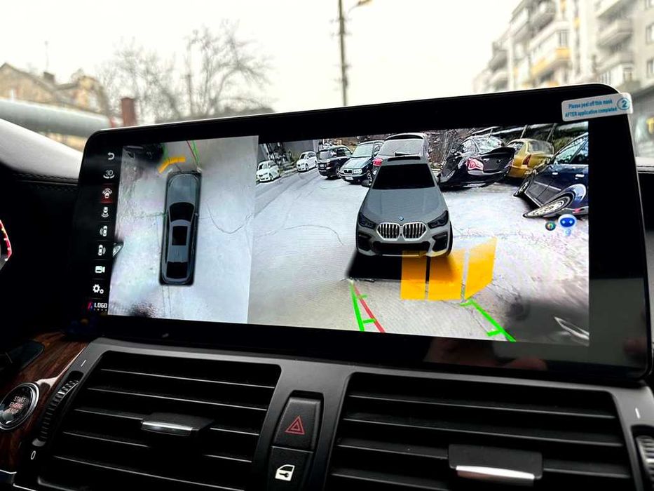Штатна магнітола  BMW X5/X6 E70/E71/E72 CCC/CIC 8+128 екран 12.3 з 360