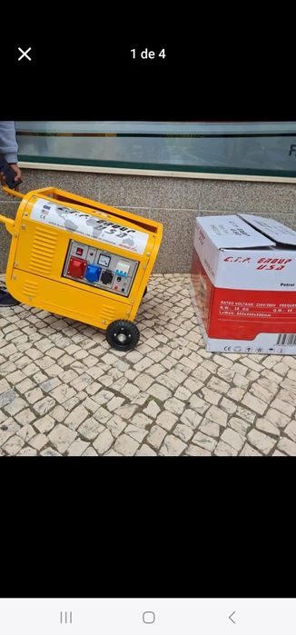 Generador gasolina novos