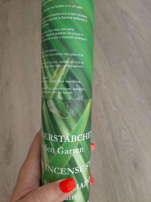 Insensos para outdoor (vasos ou jardim)