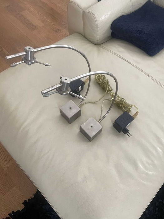 Candeeiro antigo de Pé com LED Integrado mesa de cabeceira