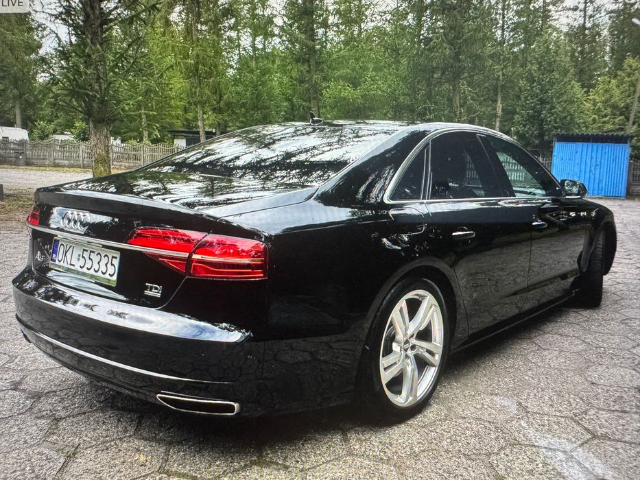 Zadbane  A8 155 tys.km 2016r Webasto/Masaże/Wentyle. Możliwa zamiana