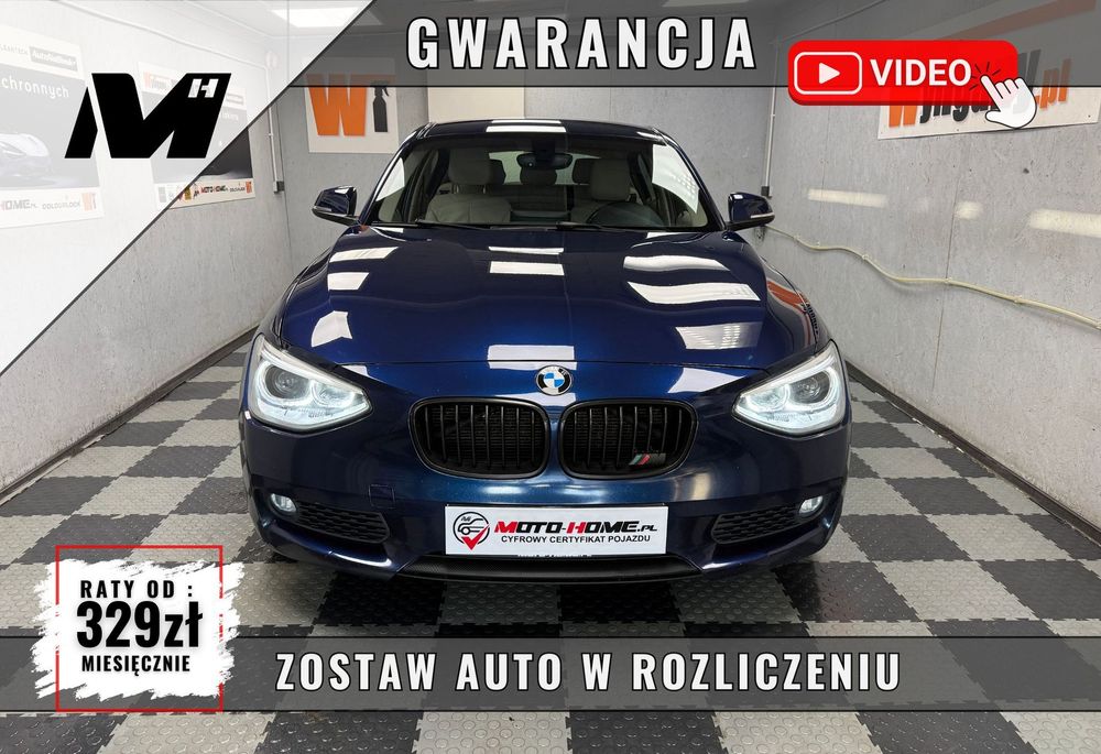 BMW Seria 1 2.0d 184KM AUTOMAT, jasne wnętrze GWARANCJA