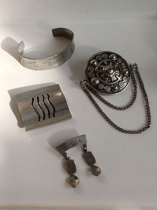 Norge broszka norweska pewter? Vikings