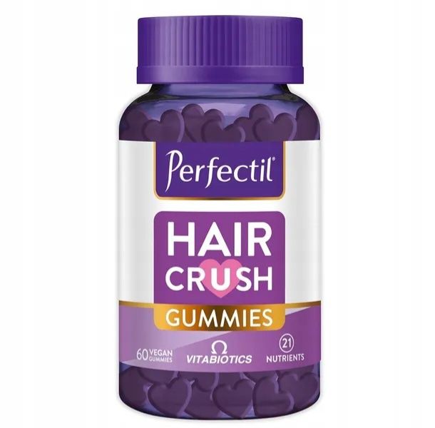 Nowy Suplement Na Włosy Żelki Perfectil Hair Crush
