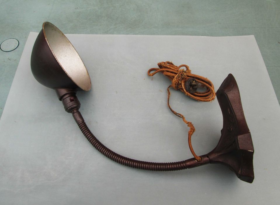 1922 Candeeiro Articulado de Secretária S ROBERT SCHWARTZ, Made in USA