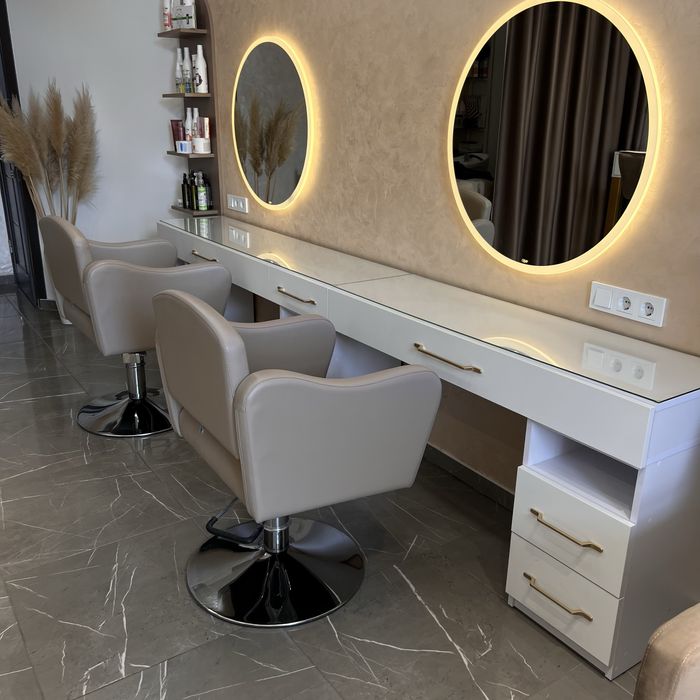 Меблі  для салону краси, робочі меблі візажистів та стилістів