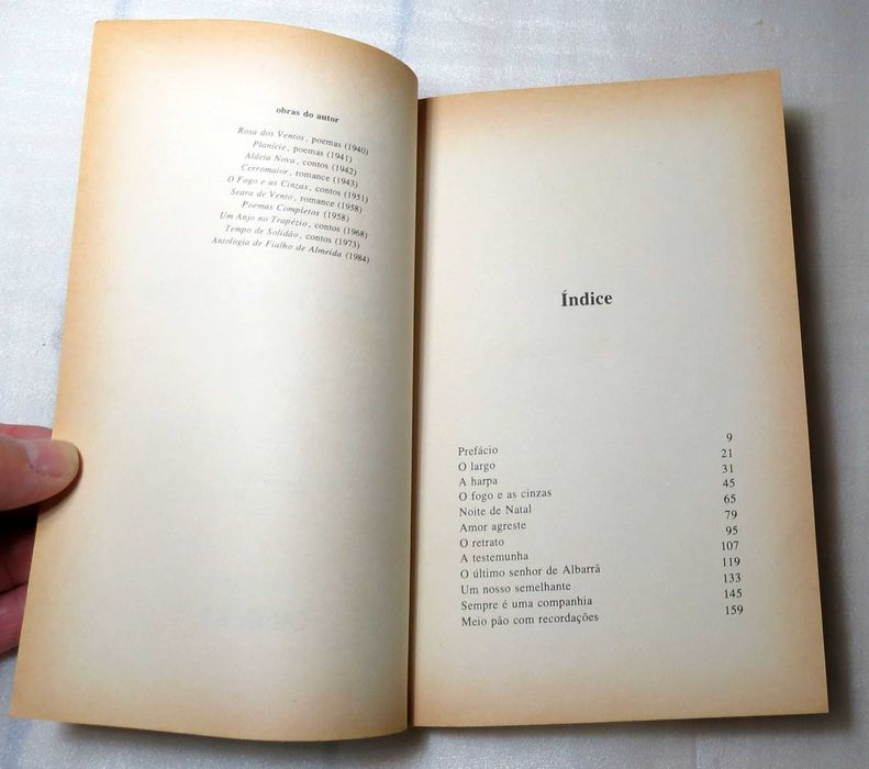 Livro O Fogo e as Cinzas