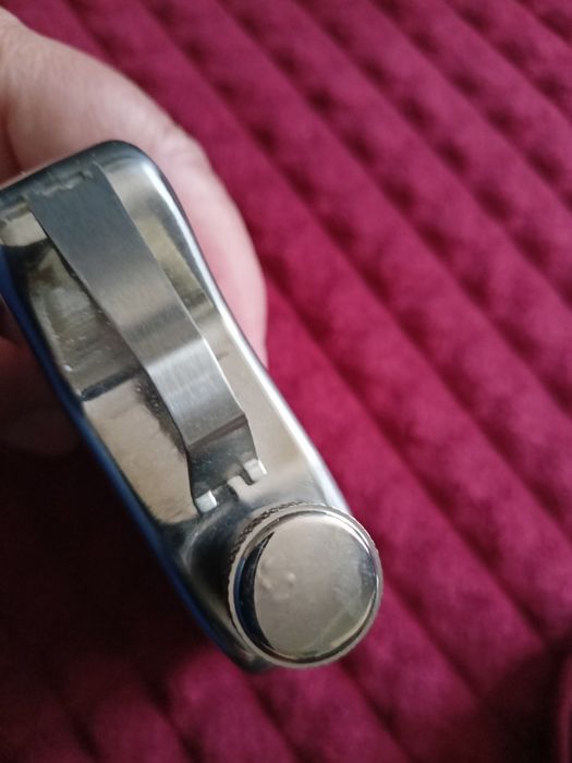 Piersiówka mini metalowa nierdzewna