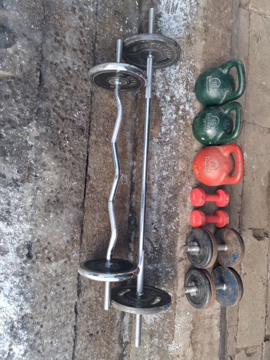 Продам штангу с дисками ссср