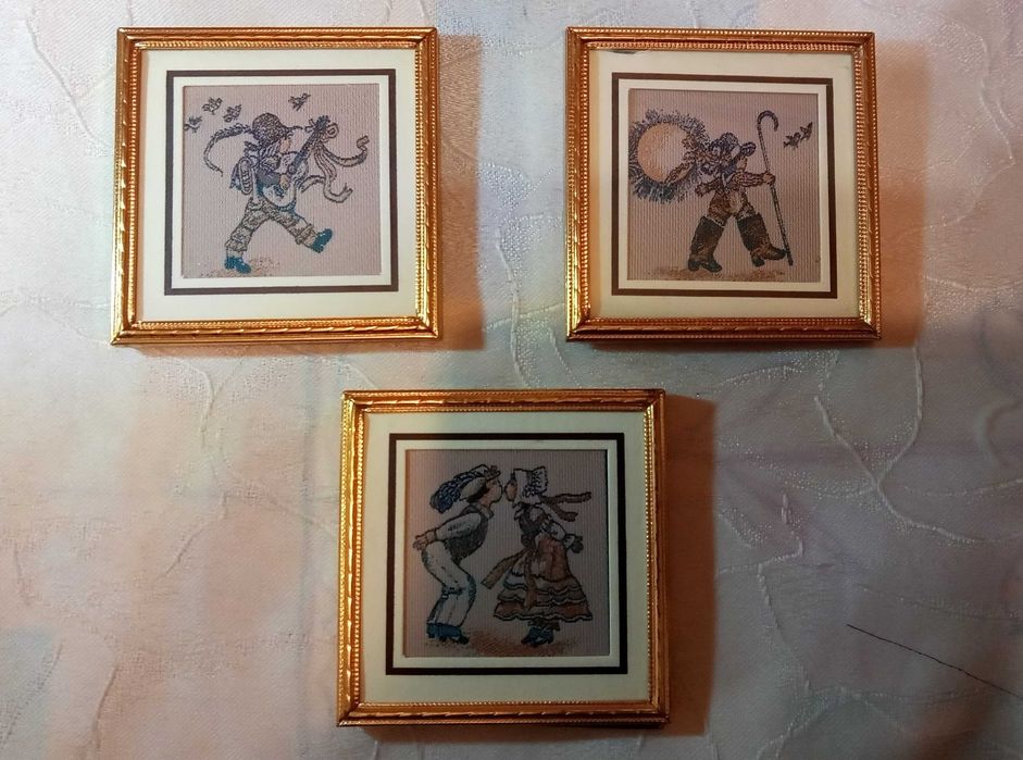 Гобелени у рамочках мініатюрні [німецькі]