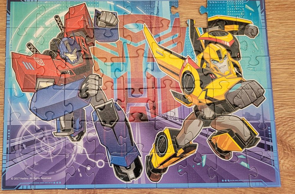 Puzzle transformers Trefl 4w1
