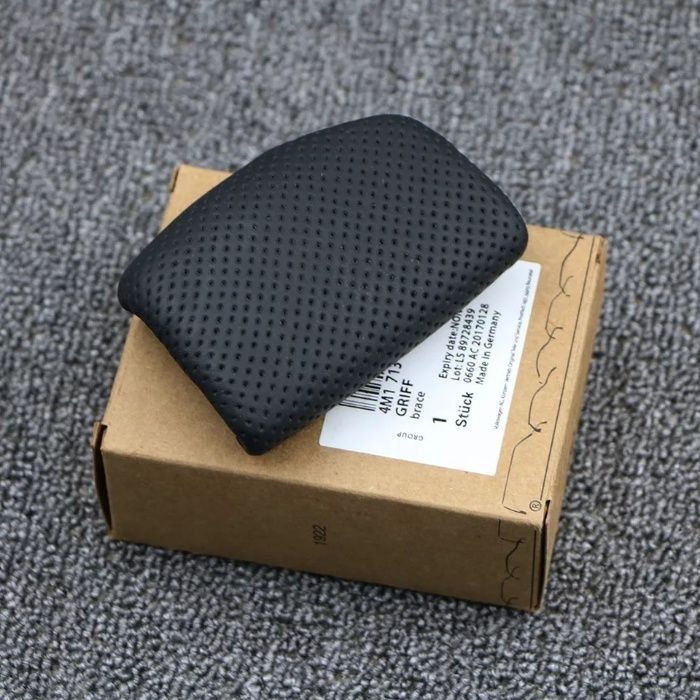 Revestimento pele perfurada tampa da manete moca Audi A4 B9 A5 Q5 Q7