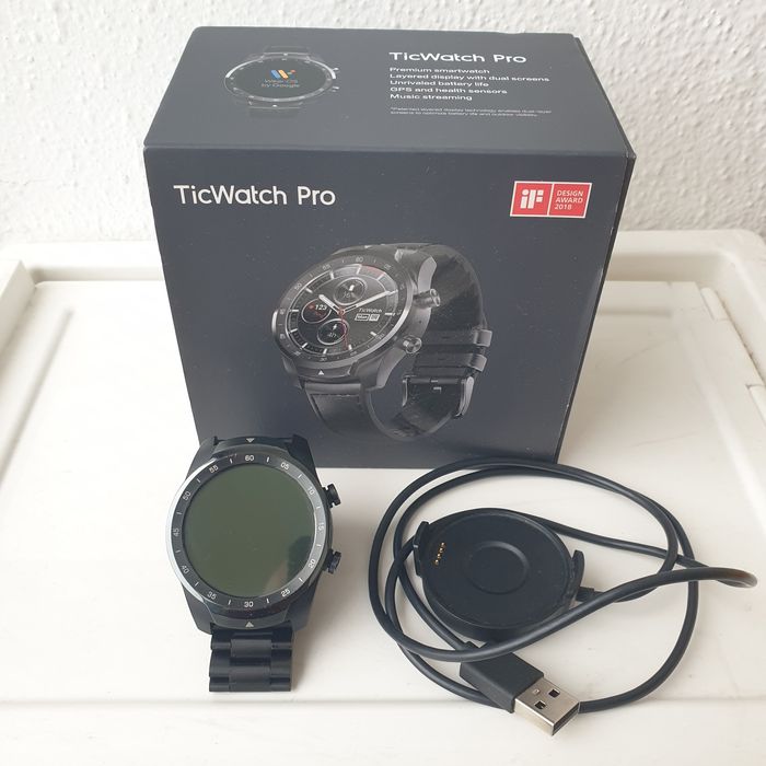 Smartwatch Relógio Ticwatch Pro (NFC/GPS).
