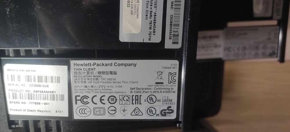 Комп'ютери HP t520 ціна за 2шт.