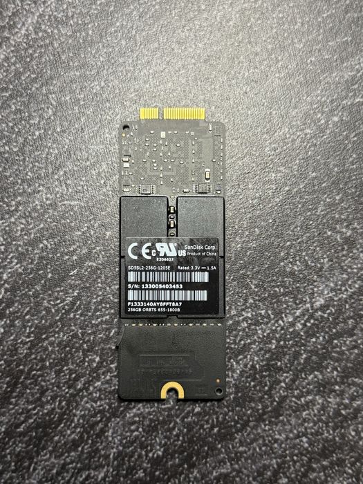 DYSK SanDisk SSD 256GB mSATA SD5SL2-256G-1205E MacBook Pro Retina