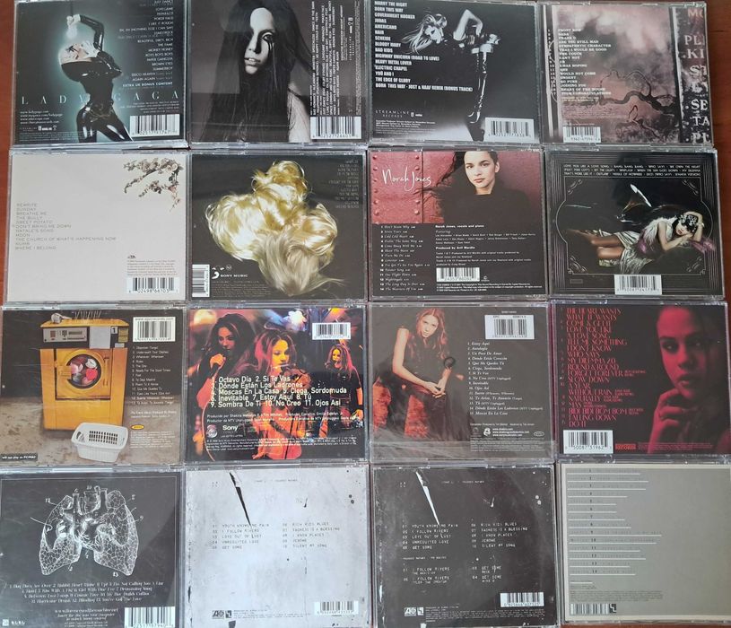 CD (Audio) Spears Sade Lykke Li Sia Gaga Gomez Dido Melua Shakira