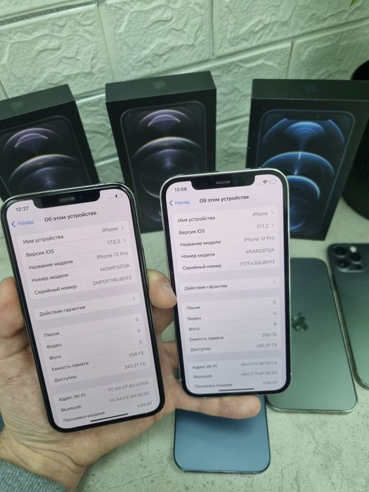 Apple iphone 12 pro 128/256/512 graphite/blue/silver айфон 12 про 256