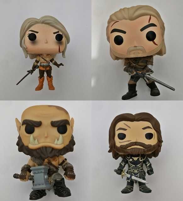 Funko Pop! Figure THE WITCHER +  WARCRAFT [Sem caixa]
