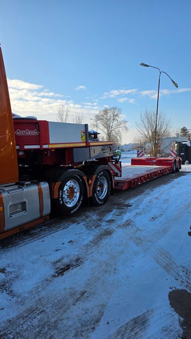 NOOTEBOOM EURO 38-02 naczepa 2 osiowa typu tiefbett