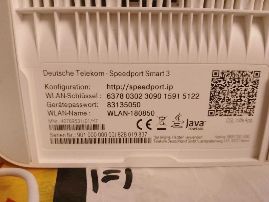 Zestaw Wi-Fi MESH Router Telekom Speedport Smart 3 + Speed Home WiFi