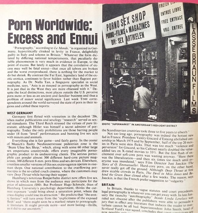 História da Pornografia