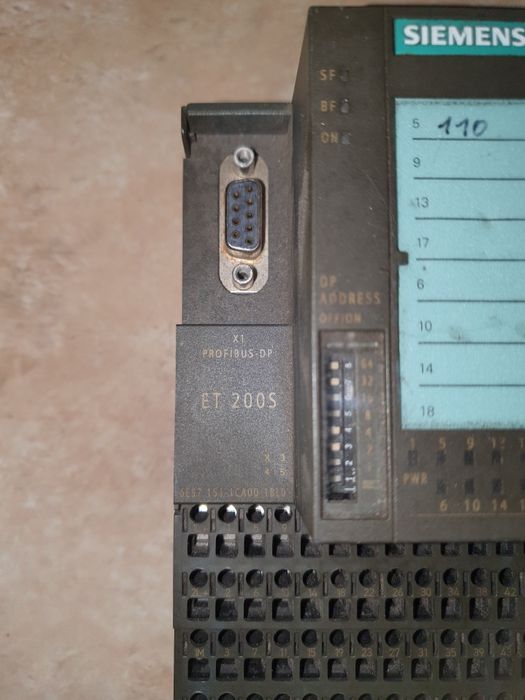 Siemens ET 200s módulo de saídas e entradas