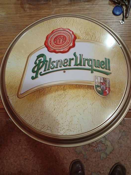 Szklanki do piwa Peroni Nastro Azzurro 6 szt 0.3l plus taca Pilsner