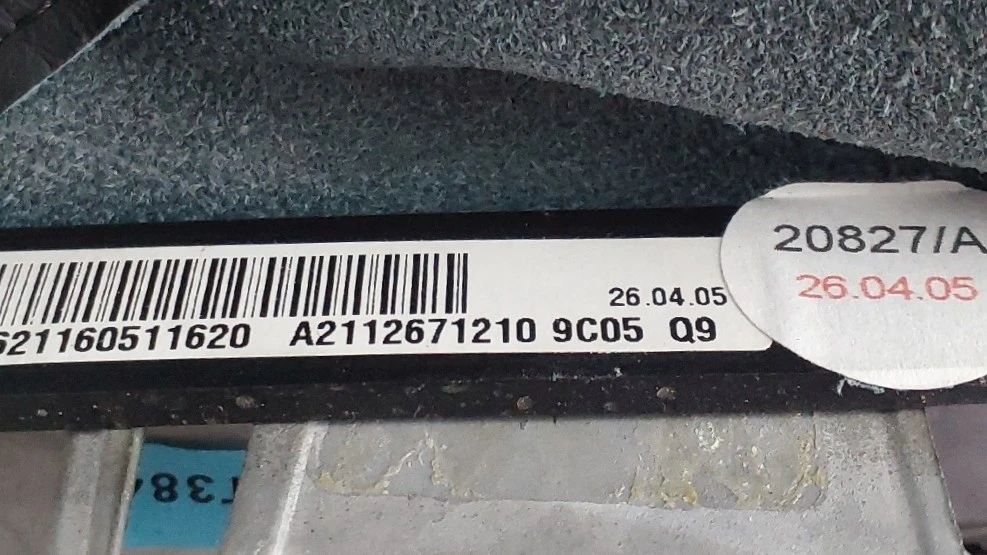 Moca / fole de mudanças MERCEDES-BENZ Classe E (W211)