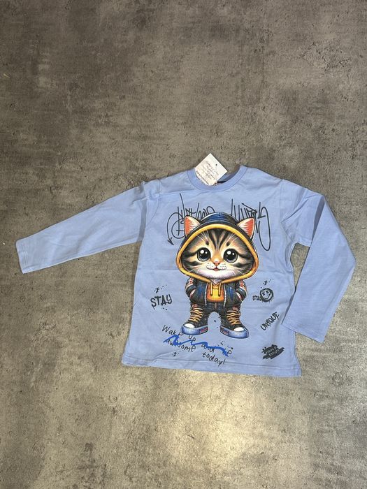 Bluzka chłopięca kot 92
