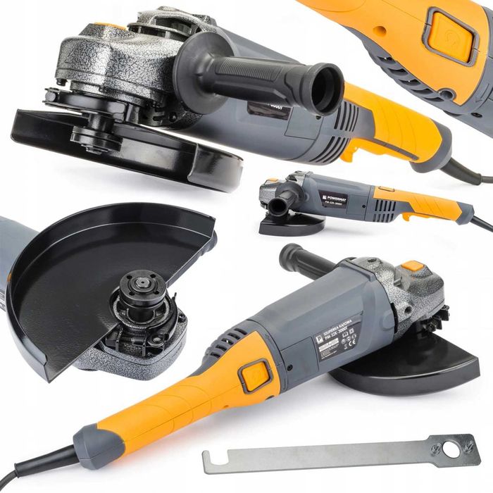 Szlifierka Kątowa Wolny Sstart KĄTÓWKA 230MM 3000W DIAX Regulacja