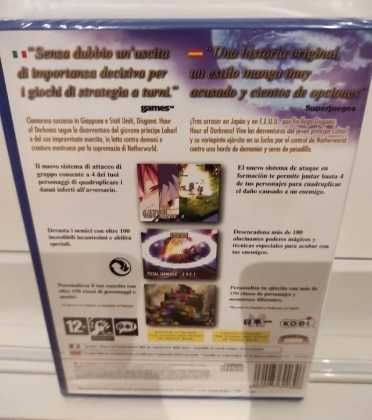 Disgae Hour of Drakness PAL PS2 (Novo selado)