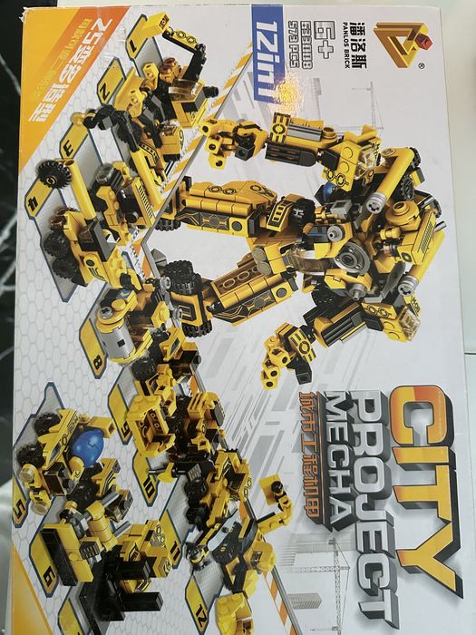Конструктор City project mecha 12 в 1