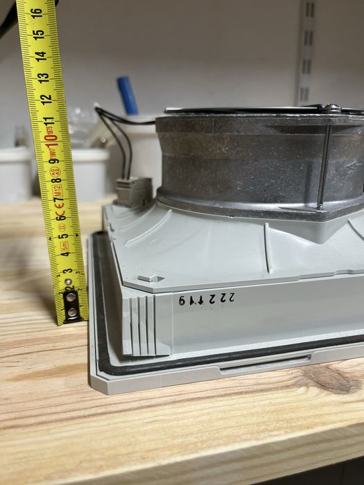 Novo- Ventilador para armario e filtro