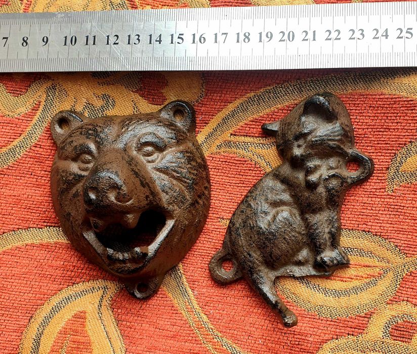 Фигурка чугун Касли на камин