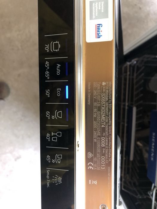 TOP Посудомоечная машина SIEMENS iQ500 XXL Germany выс.86 см