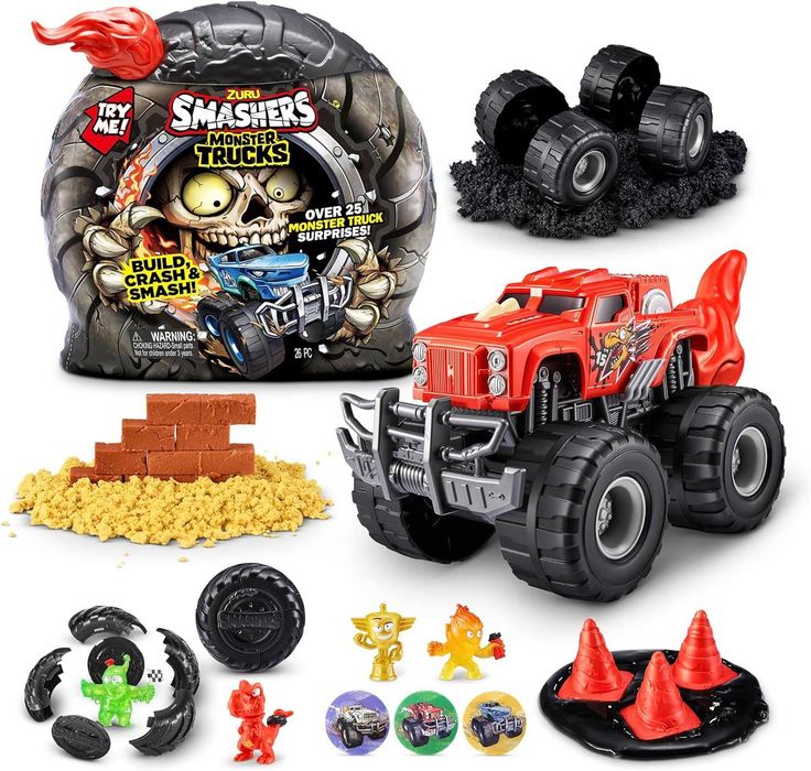 набор Smashers Monster Truck машинка Монстр джип Смeшерс