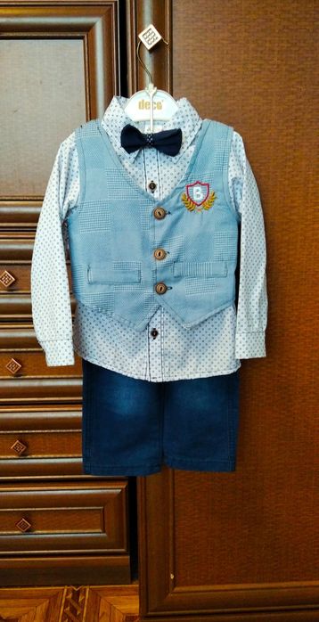 Святковий костюм та шорти на хлопчика