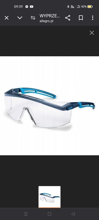 Okulary uvex astrospec 2.0