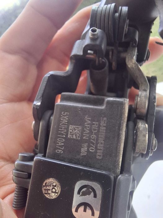 Desviador trazeiro shimano di2 10 vel