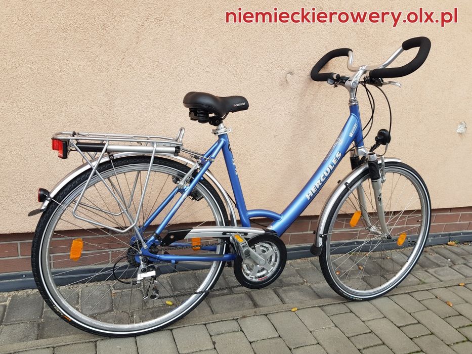 Rower damski trekkingowy HERCULES koła 28 SHIMANO ACER aluminium
