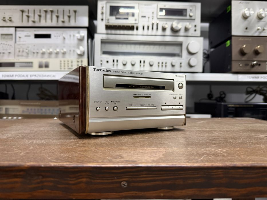 ‼️ Technics RS-HD81 – Magnetofon Kasetowy z Serii HD51 Hi-Fi z Dolby B/C i Systemem Auto Reverse | Audio Room