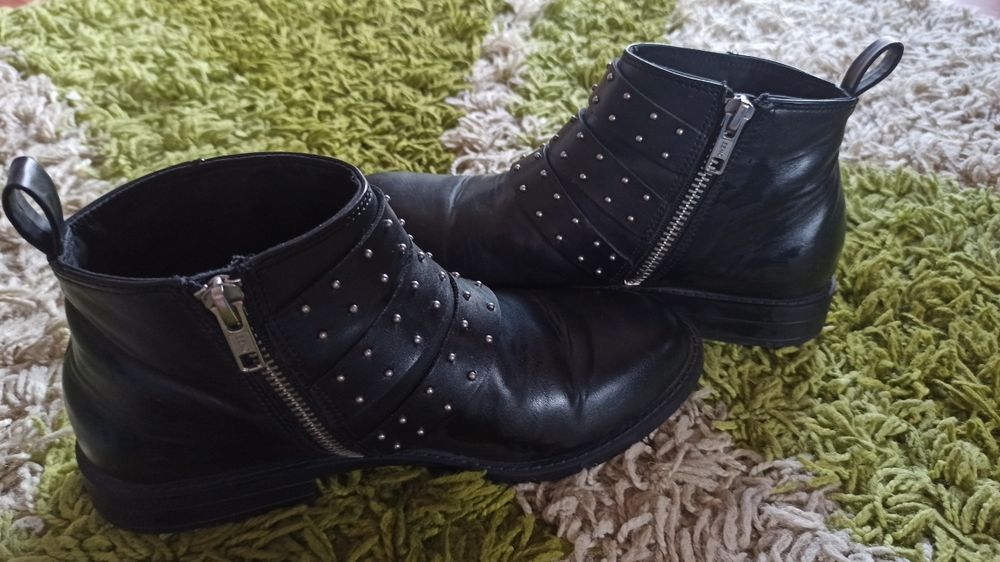 Botki H&M czarne