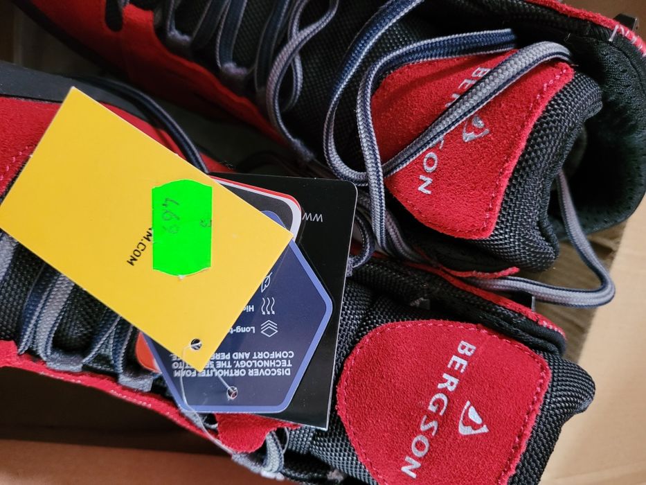 Buty trekkingowe KAKKA Mid STX Red Black damskie 42