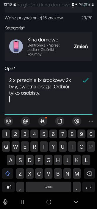 Yamaha głośniki kina domowego