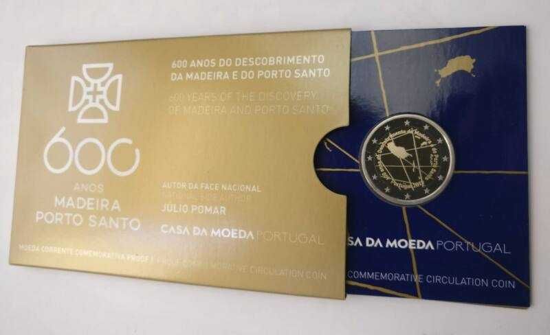 PROOF 2€ – 600 anos Descobrimento Madeira/Porto Santo 2019