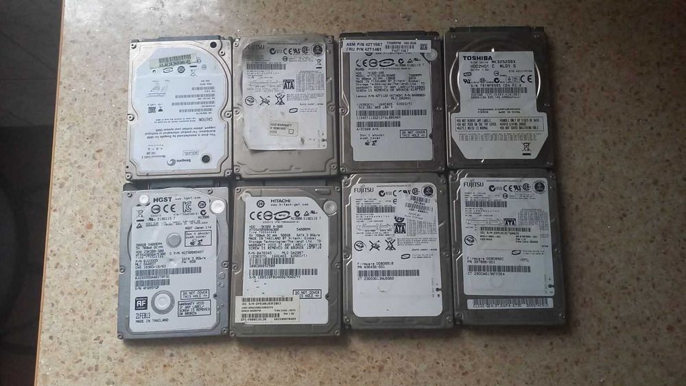 Жесткий диск HDD/SSD 64gb/1tb вiд 300 грн. / за 1 шт.